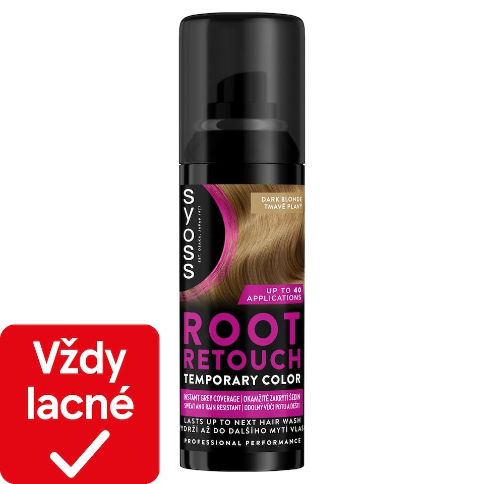 image 1 of Syoss Root Retouch Temporary Color Spray for Ingrown Hair Dark Blonde 120 ml