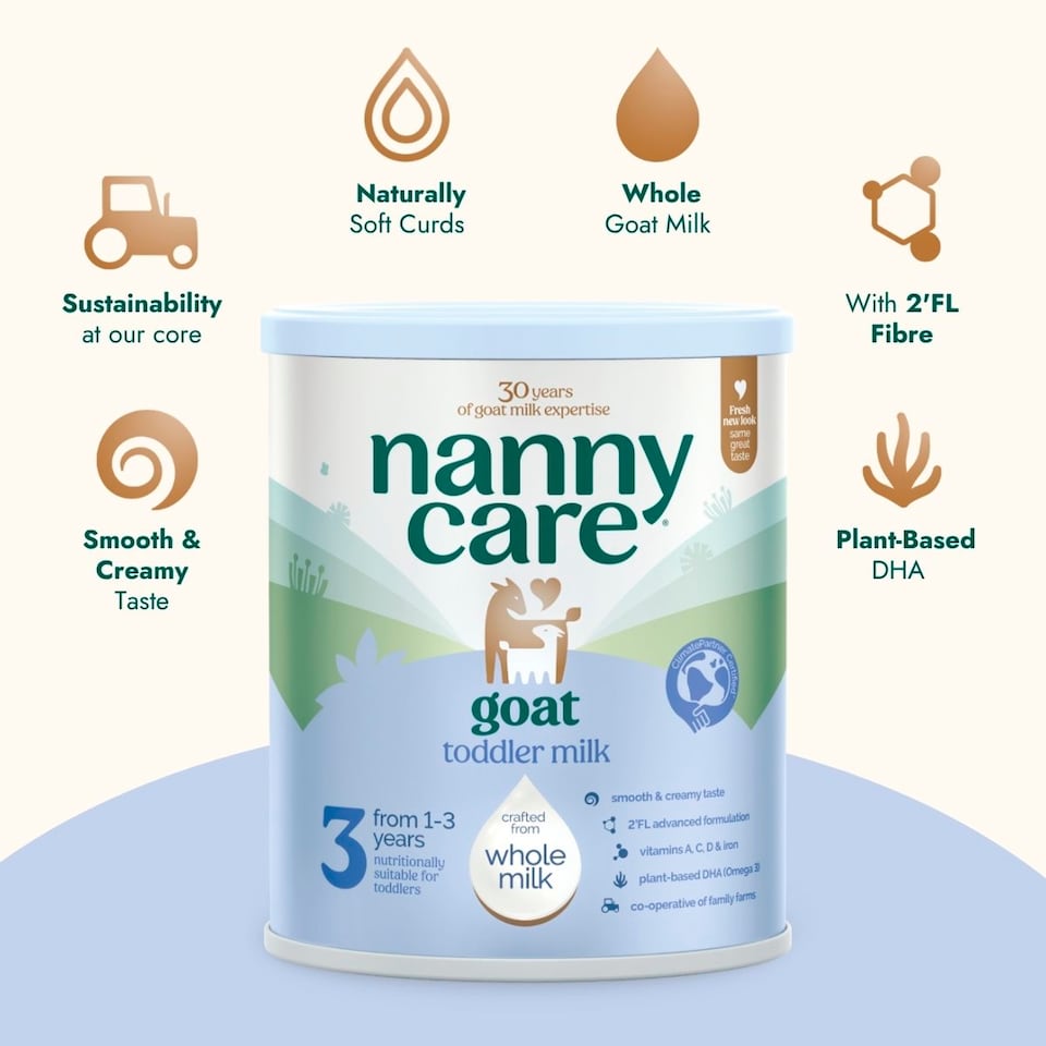 image 1 of Nannycare Goat Stage 3 Toddler Milk 800g
