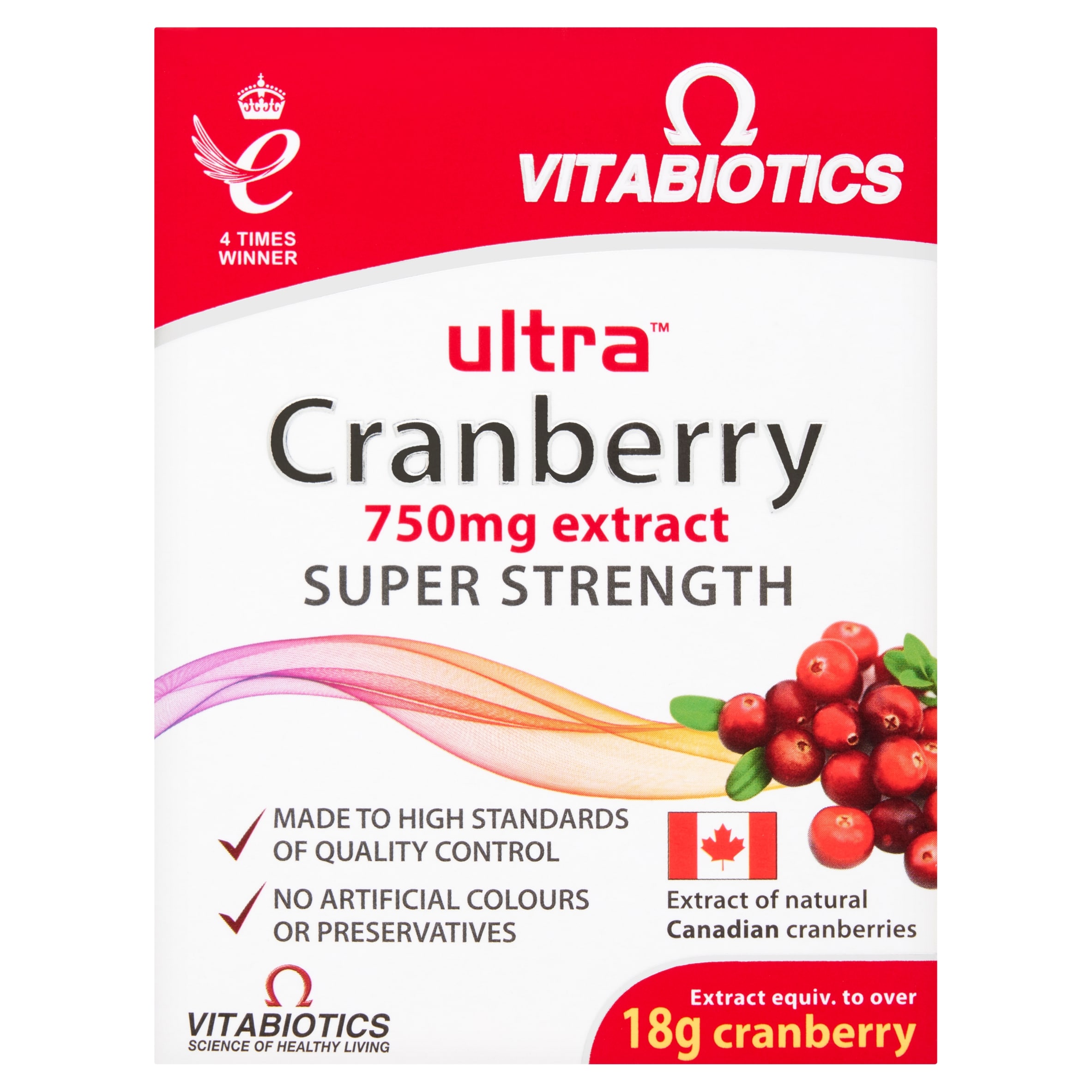Vitabiotics Ultra Cranberry Extract Tablets 30s