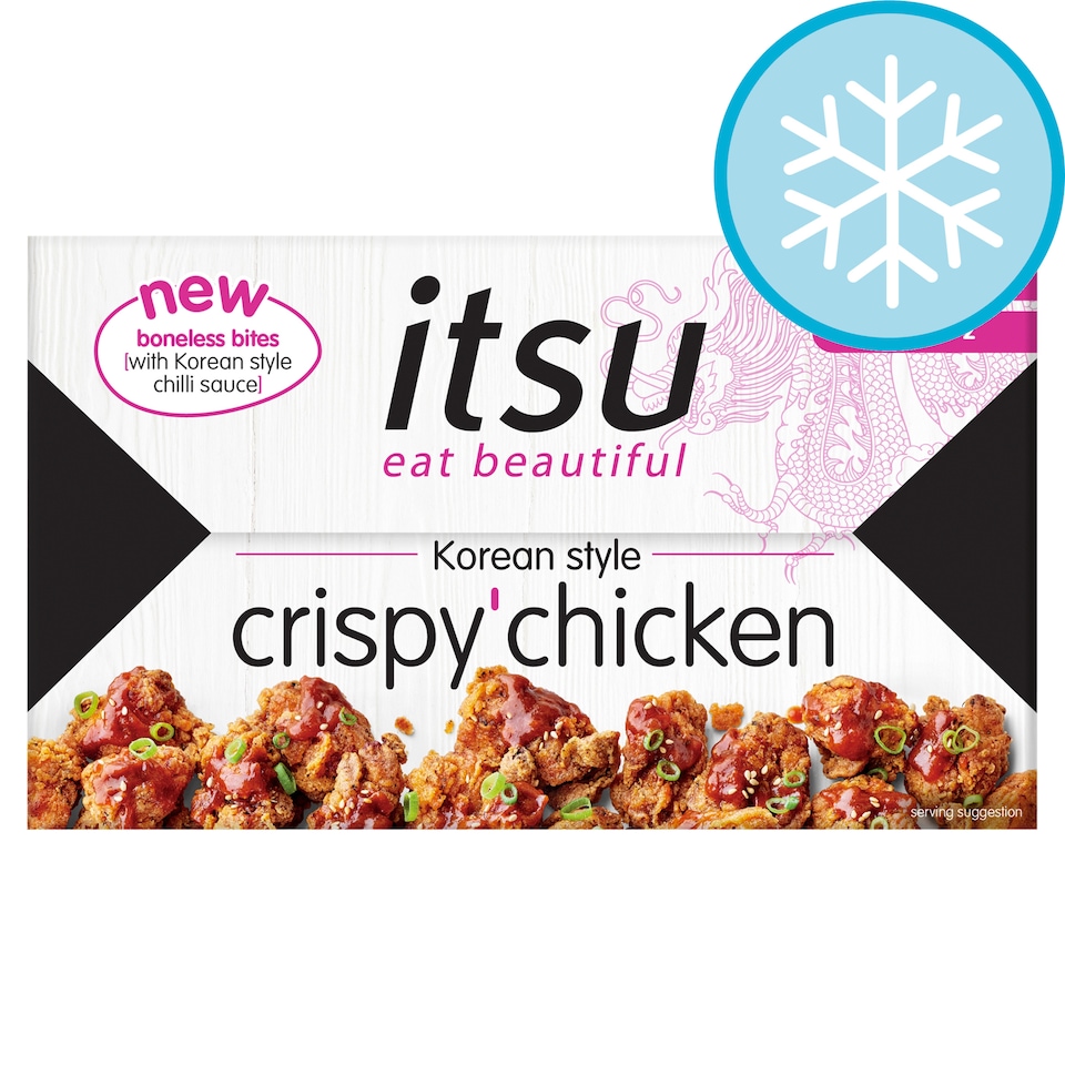 itsu Korean style crispy chicken 340g