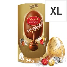 Lindt Lindor Gold Milk Chocolate Easter Egg 348G