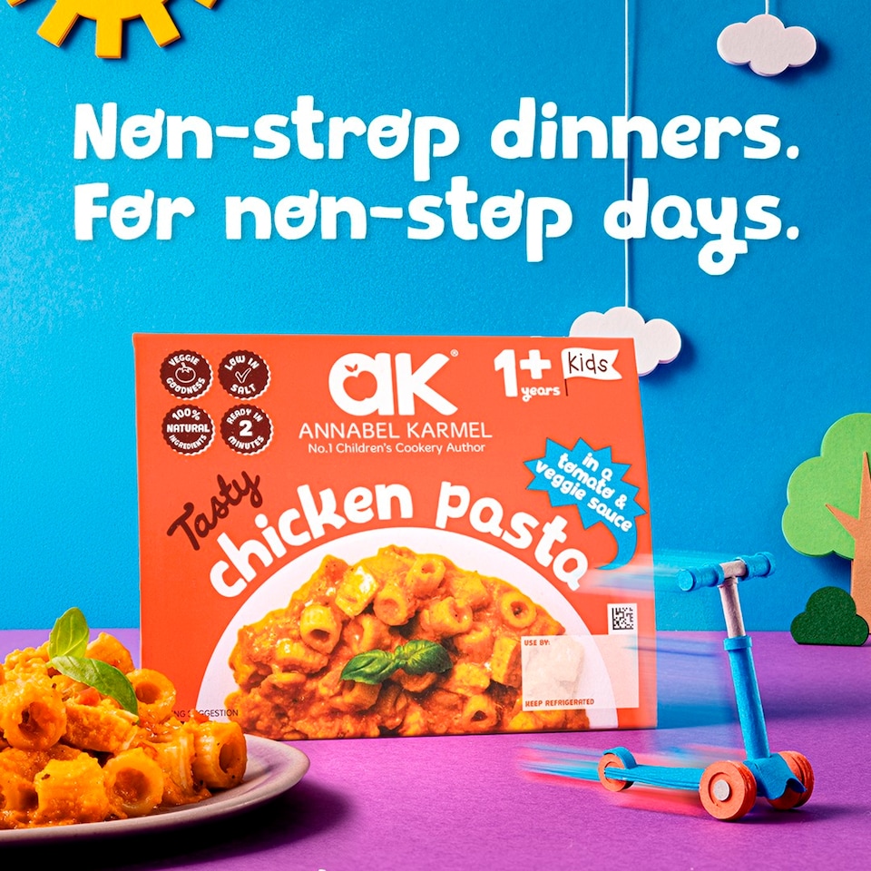 image 1 of Annabel Karmel Tasty Chicken Pasta in a Tomato & Veggie Sauce 200g