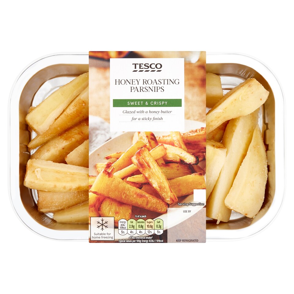 Tesco Honey Roasted Parsnips 300G