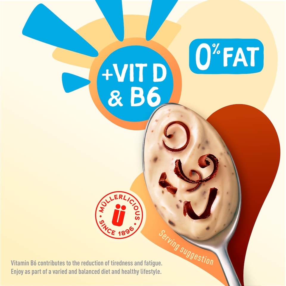 image 1 of Muller Light Vanilla Dark Chocolate Yogurt 160G