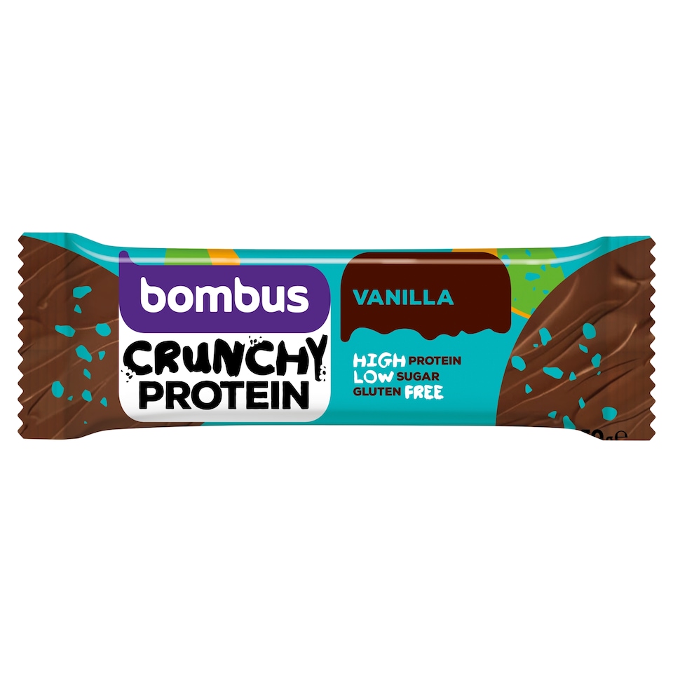 Bombus Crunchy Protein Vanilla 50g
