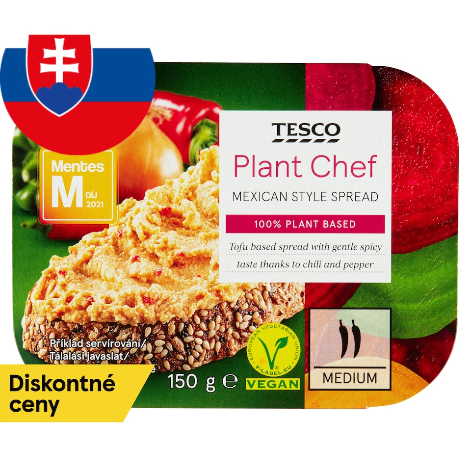 Tesco Plant Chef Mexican Style Spread 150 g