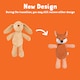 image 2 of Wagtastic Cuddle Friends Dog Toy