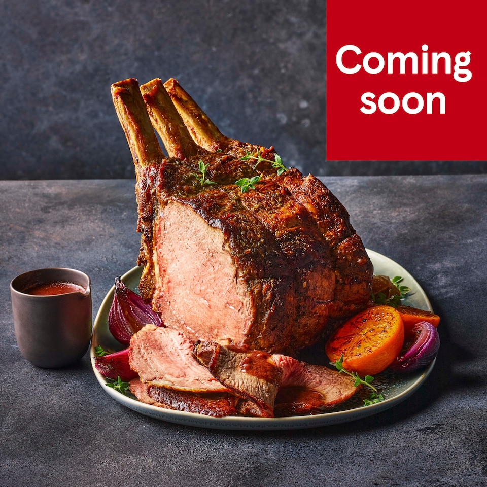 37. Tesco Finest Chef’s Collection 3 Bone Rib with Bordelaise Sauce 2.1 - 2.5kg (Serves 8-10)