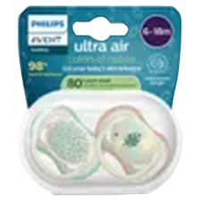 Philips Avent Ultra Air Soother 6-18 months 2 pack