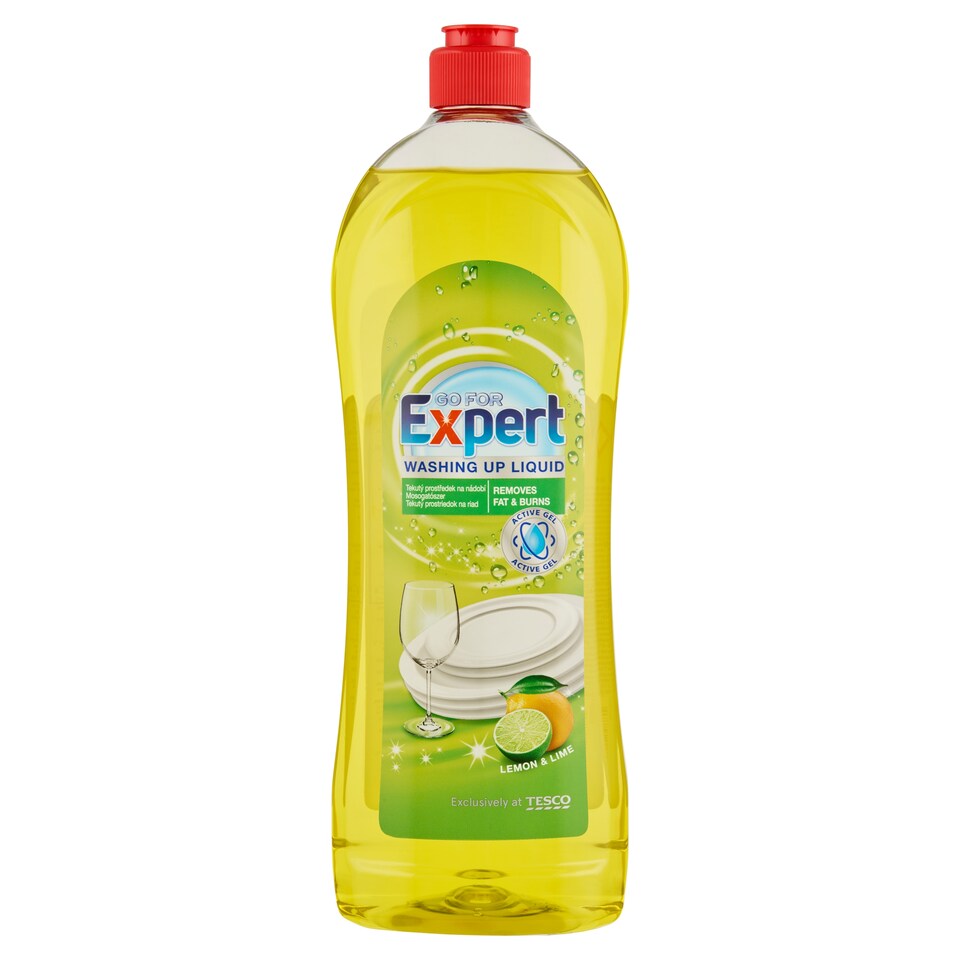 Go for Expert Lemon & Lime Dishwashing Detergent 900 ml