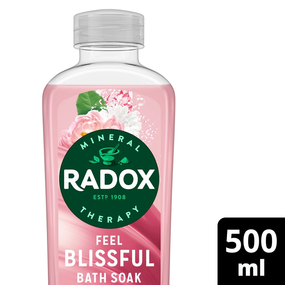 image 1 of Radox Feel Blissful Bath Soak 500Ml