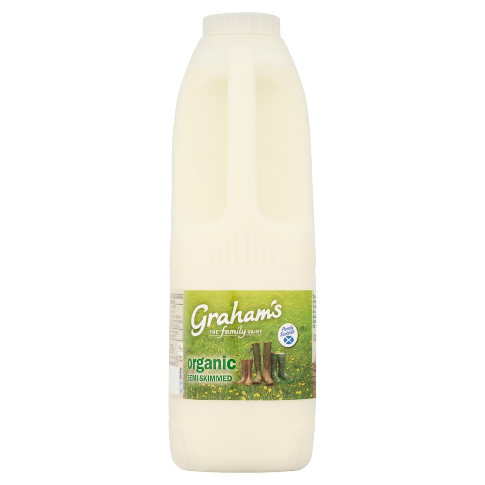 H*d様 GRIM「ORGASM」(2016) TESCO ORGANISATI Graham's Organic Semi-Skimmed Milk 1 Litre - Tesco Groceries