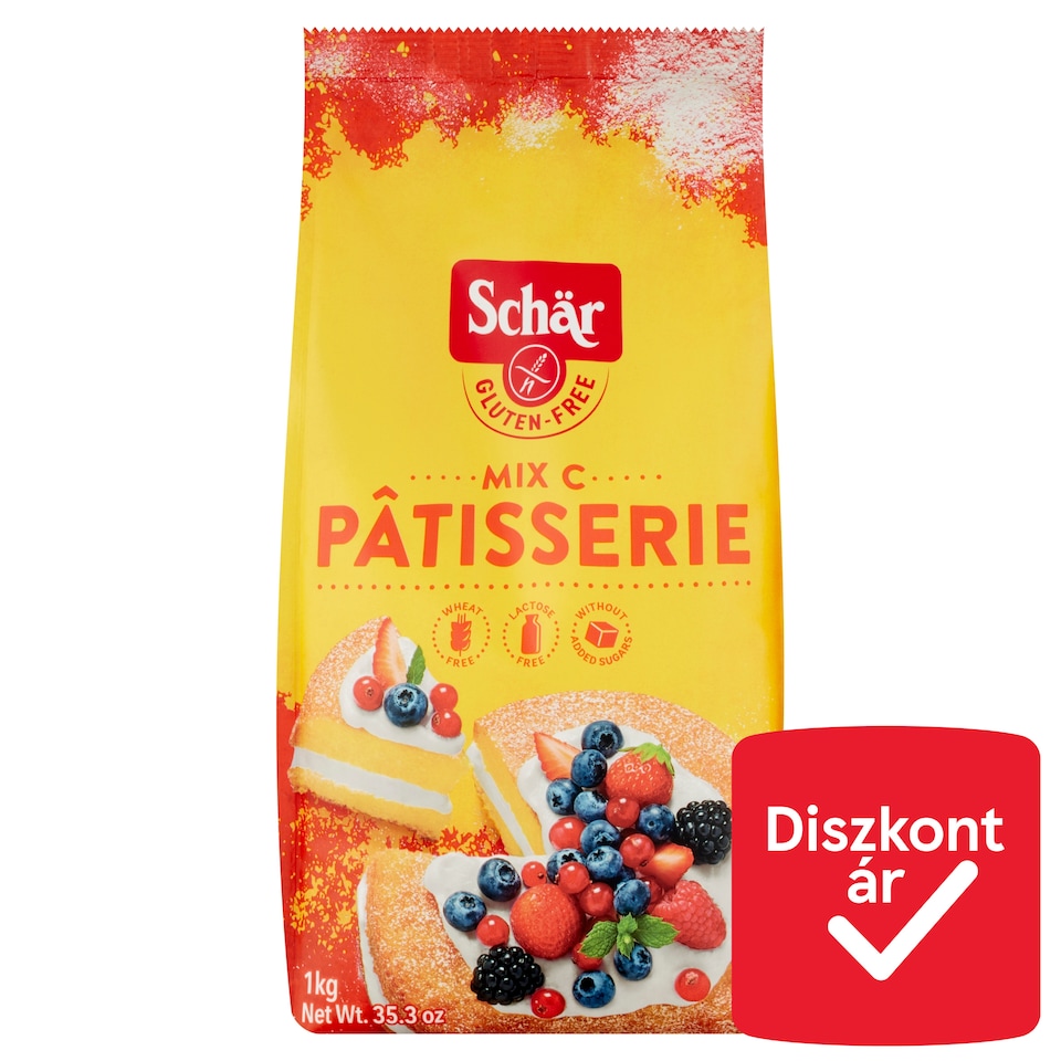 Schär Mix C gluténmentes lisztkeverék süteményekhez és kekszekhez 1 kg  1. kép