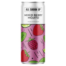 All Shook Up Mixed Berry Mojito 250ml