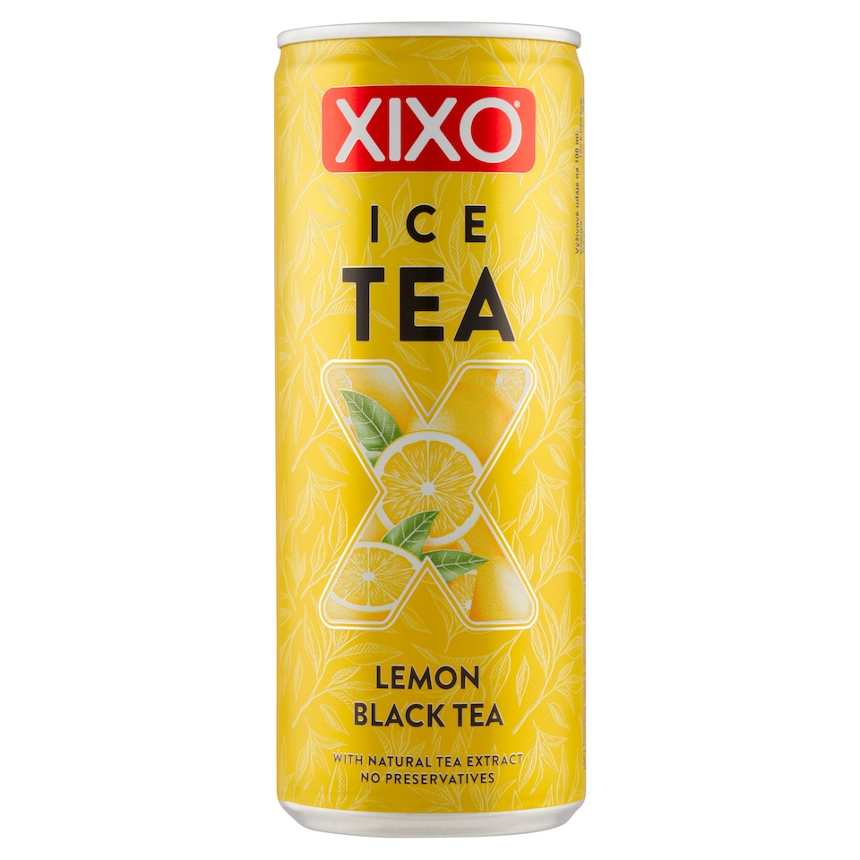 obrázok 1 z Xixo Ice Tea Lemon Black Tea nesýtený nápoj s citrónovou šťavou 250 ml