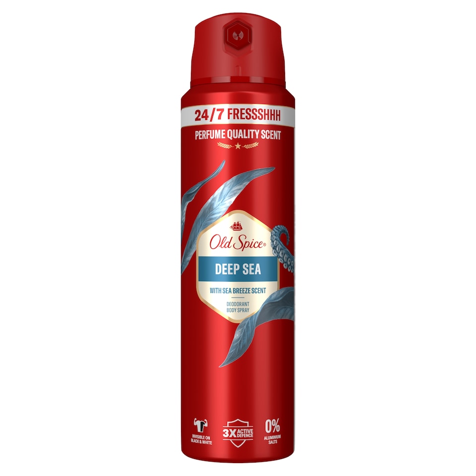 obrázok 1 z Old Spice Deep Sea Telový Sprejový Dezodorant Pre Mužov 200ml