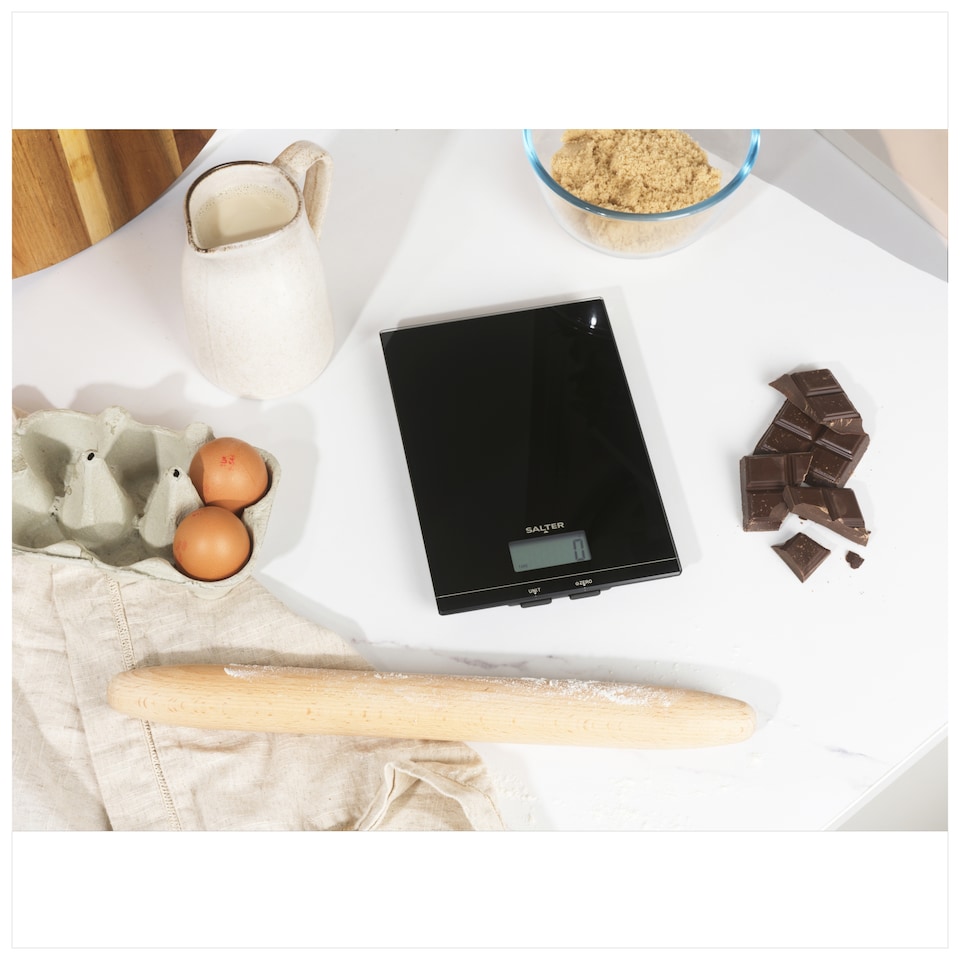 image 1 of Salter Black Origins Electronic Scale