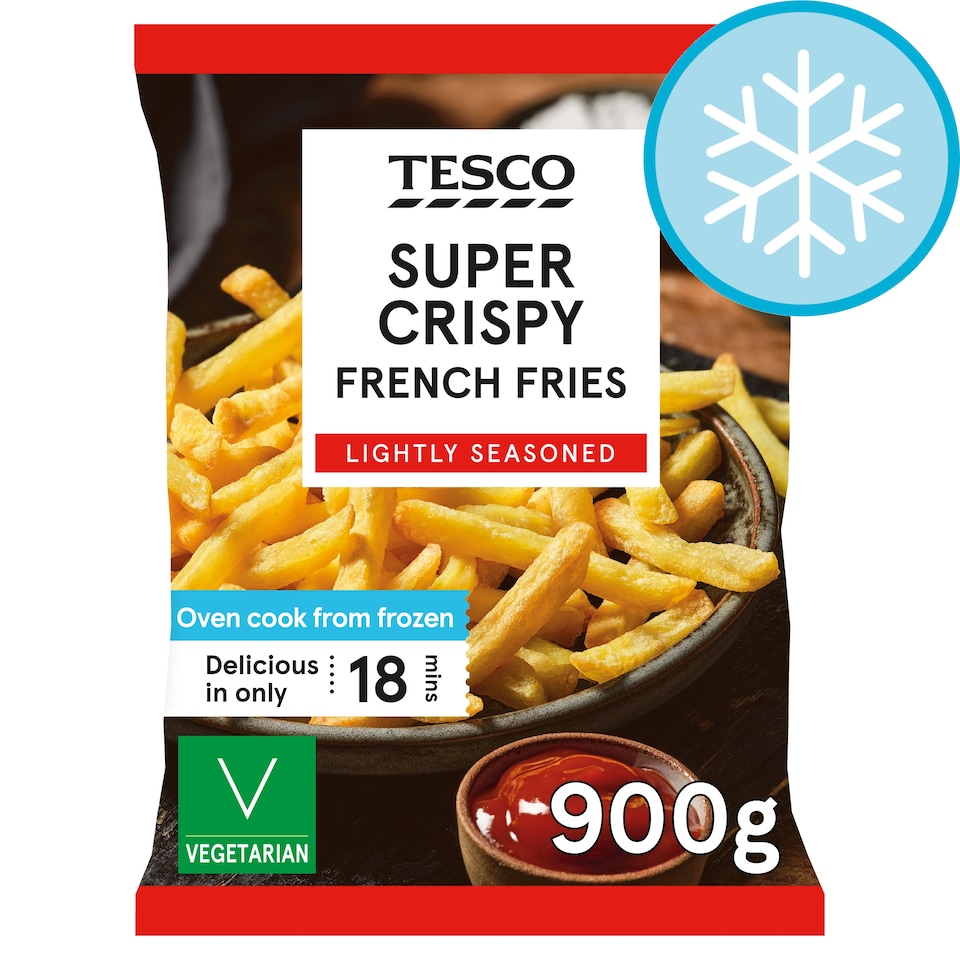Tesco Super Crispy French Fries 900g