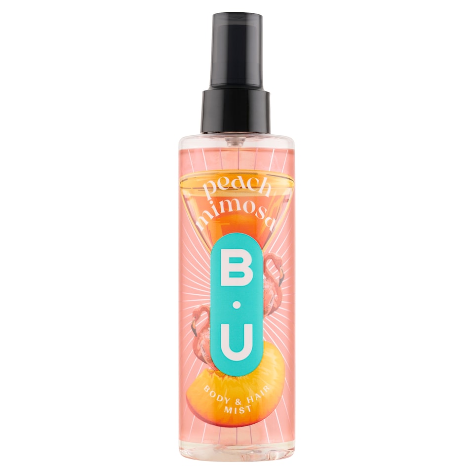 image 1 of B.U. Peach Mimosa Body & Hair Mist 200ml