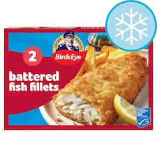 2 Battered Fish Fillets 200g