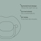 image 4 of Tommee Tippee Moda Soother, 18-36m, Pack of 2