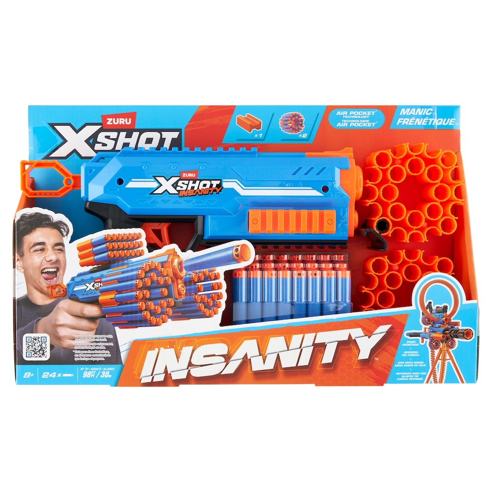 Zuru X-Shot Insanity Toy Gun