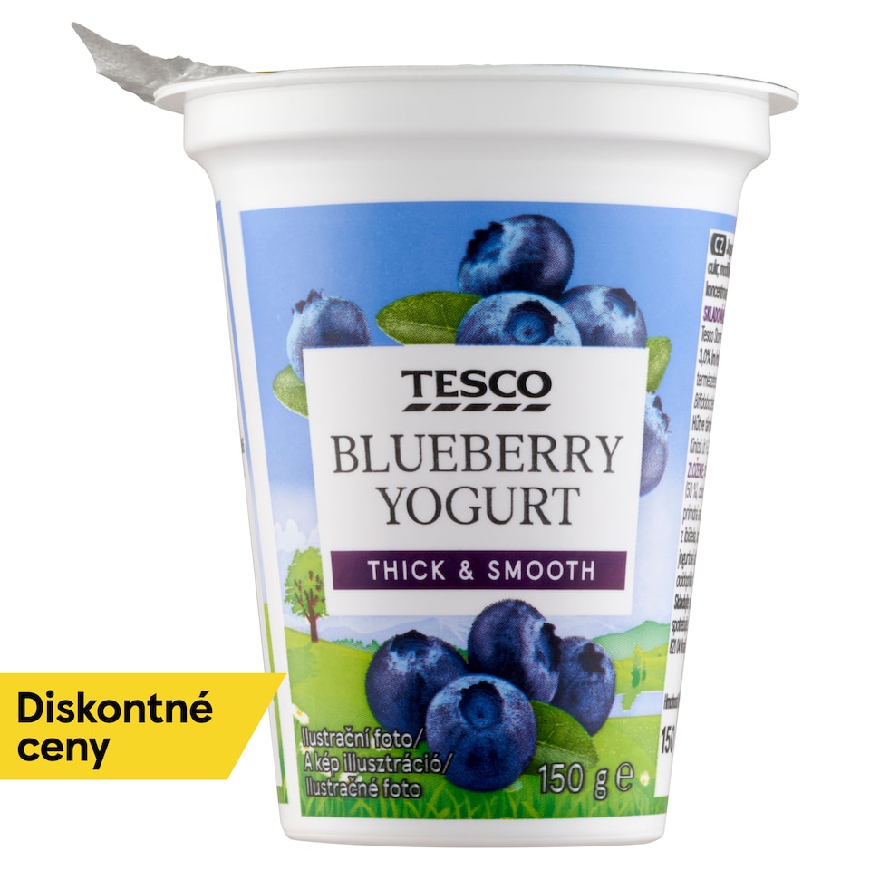 Tesco Jogurt čučoriedkový 150 g