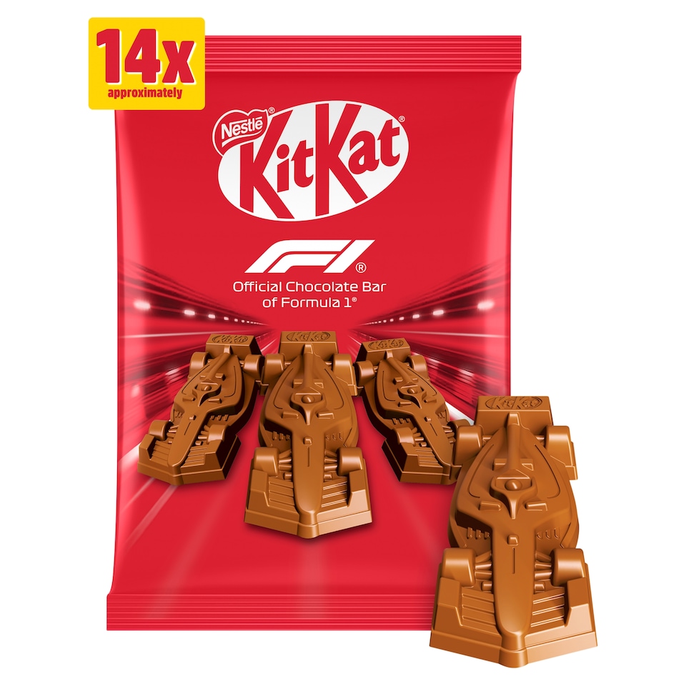 image 1 of KitKat F1 Official Chocolate Bar of Formula 14x11g
