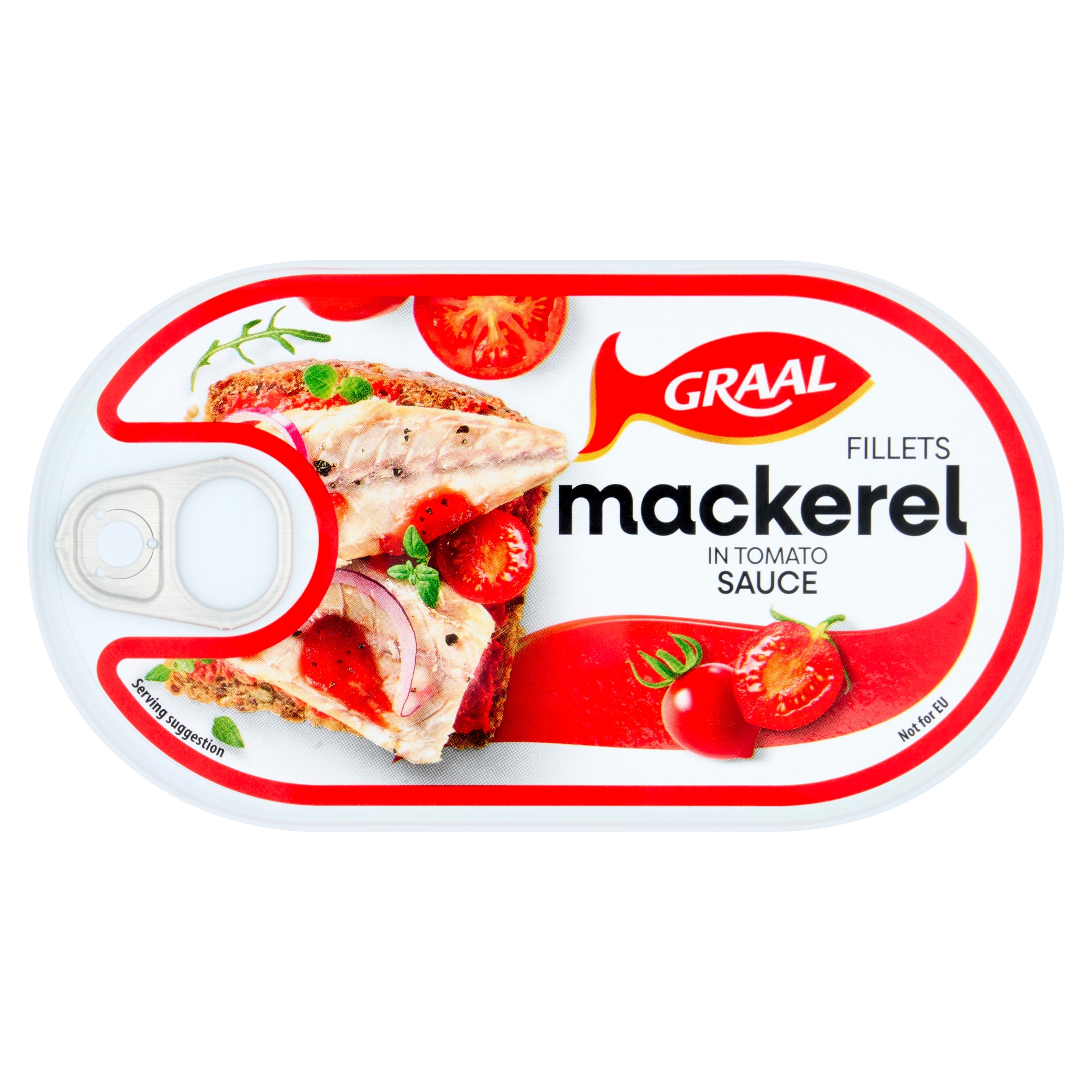 Graal Mackerel Fillets In Tomato 170G