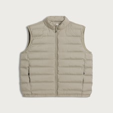 F&F Active OUTDOOR Padded Zip Up Gilet in Stone