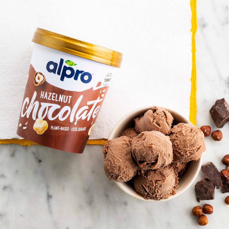 image 1 of Alpro Hazelnut Chocolate Ice Cream 500Ml
