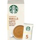 image 1 of Starbucks Vanilla Latte Premium Instant Sachets 5X21.5G