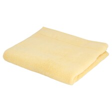 Tesco Yellow Supersoft Cotton Bath Towel