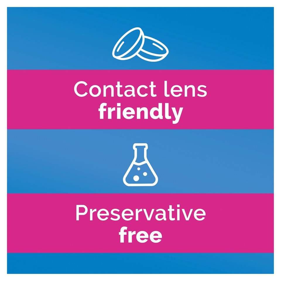 image 1 of Optrex Double Action Rehydrating Eye Drops For Dry Eyes 10ml