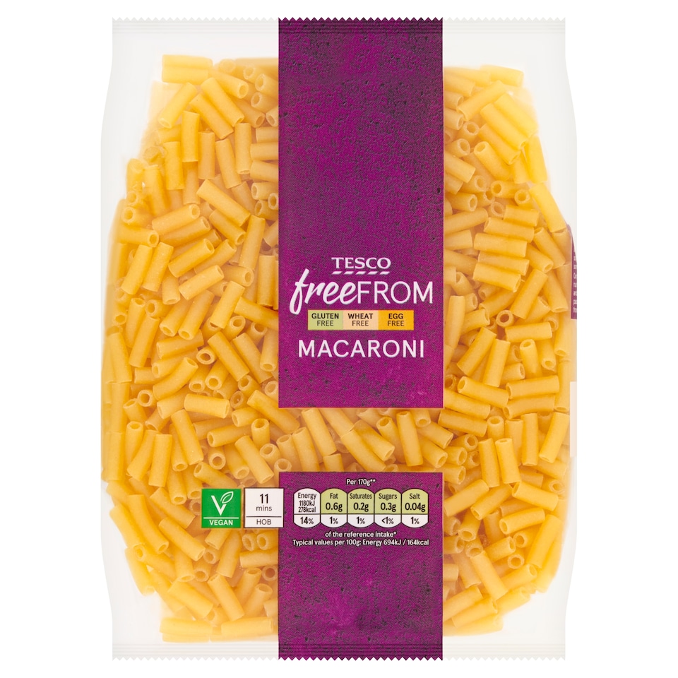 Tesco Free From Macaroni 500g