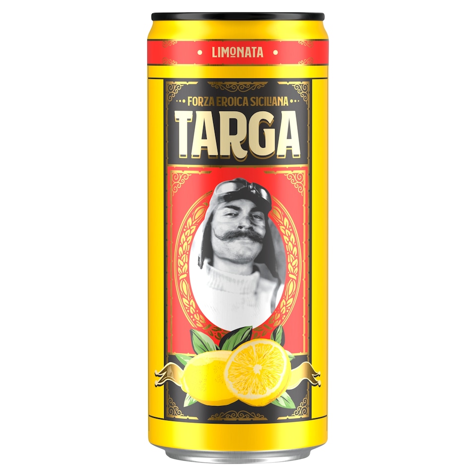 Targa Limonata sycená citronová limonáda 330ml