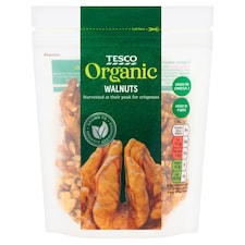 Tesco Organic Walnuts 100G