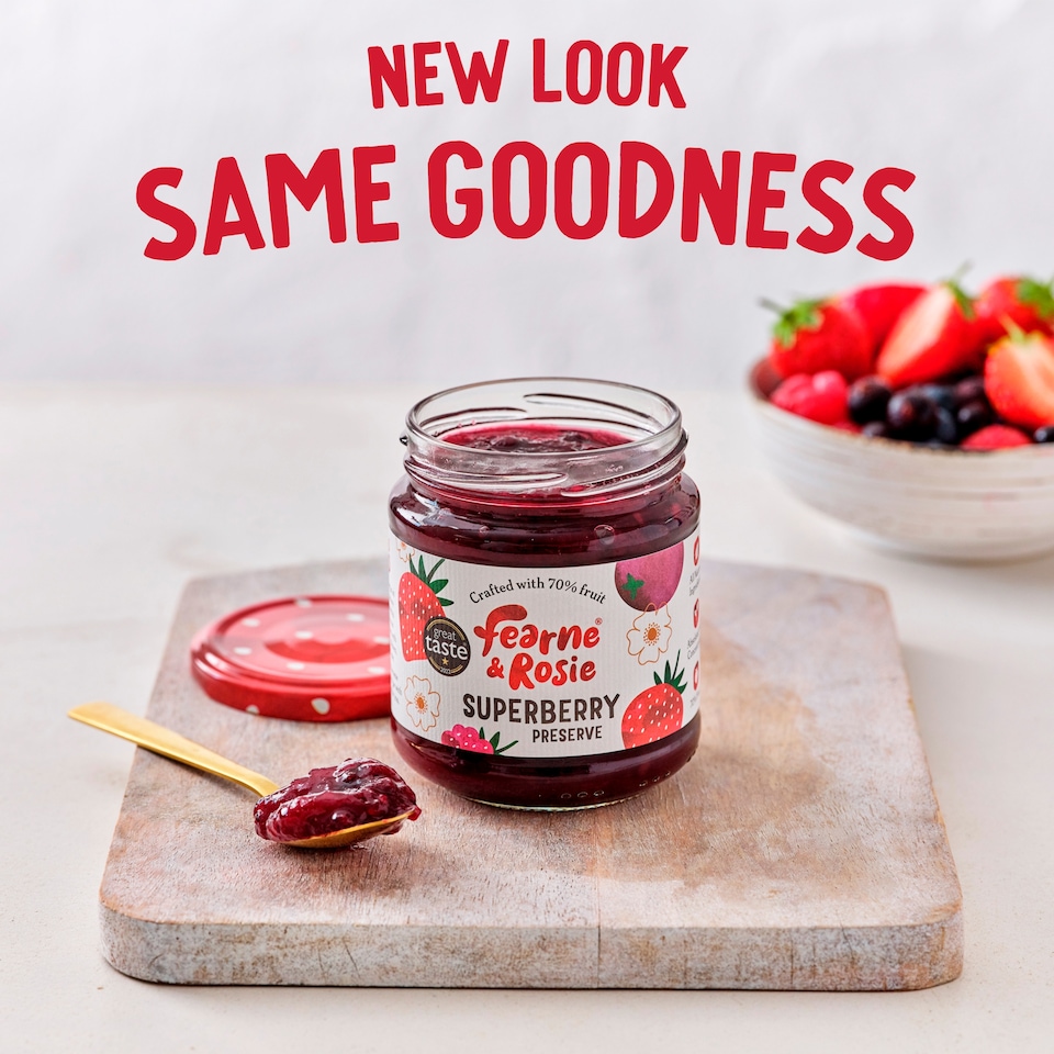 image 1 of Fearne & Rosie Superberry Preserve 310g