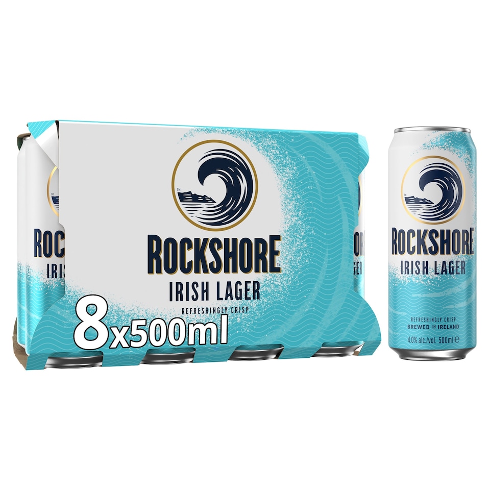 Rockshore Irish Lager 8 X 500Ml