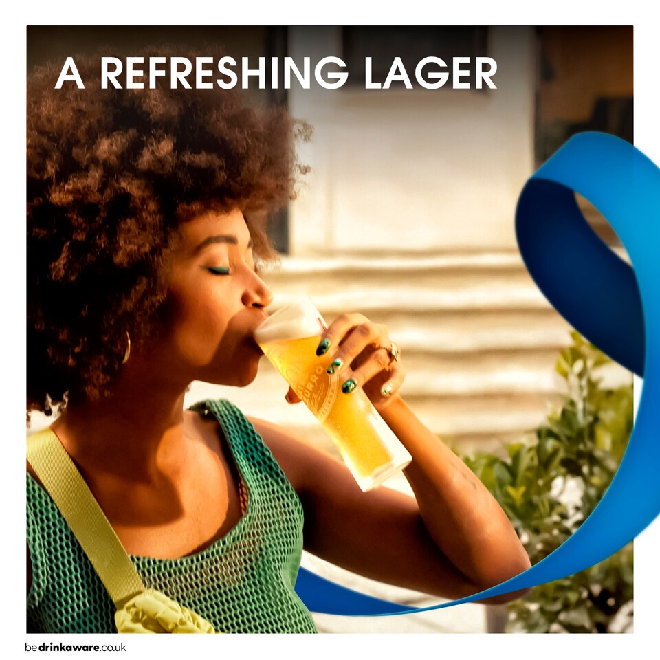 image 1 of Peroni Nastro Azzurro Beer Lager Cans 4x440ml