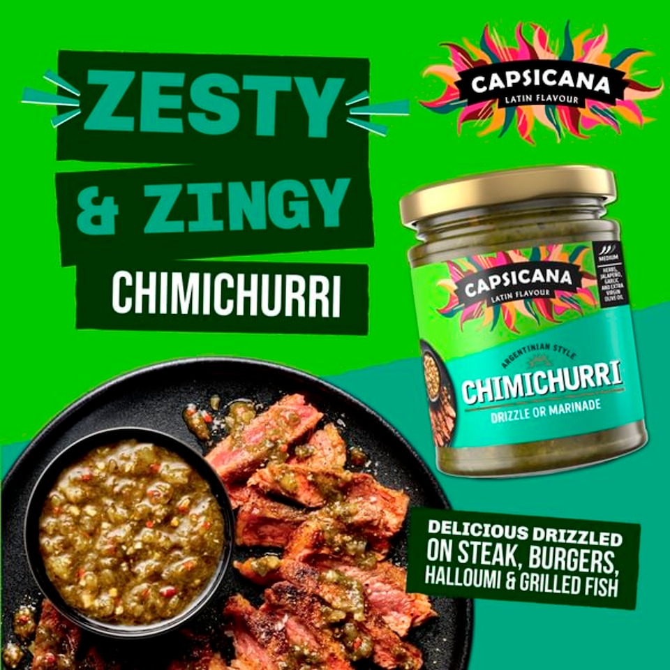 image 1 of Capsicana Argentinian Chimichurri Marinade 175g