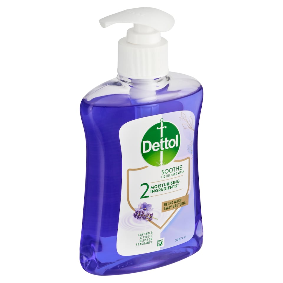 image 1 of Dettol Soothe Liquid Hand Wash Lavender & Violet Blossom Fragrance 250ml