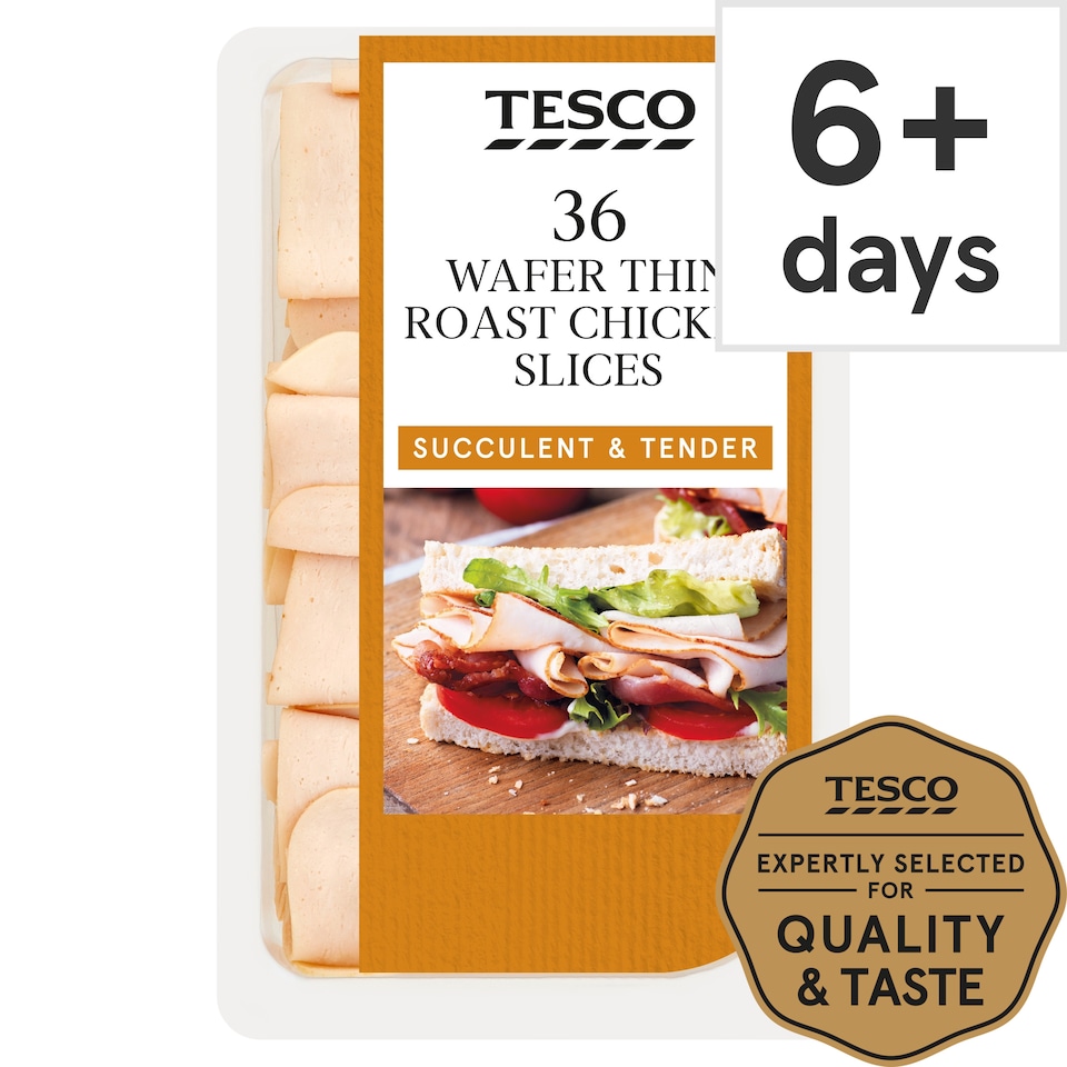 Tesco Wafer Thin Roast Chicken Slices 400g
