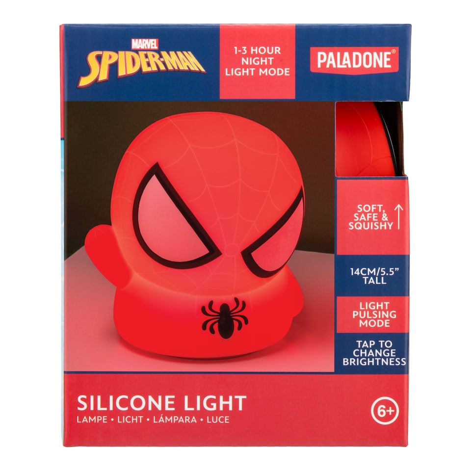 image 1 of SPIDERMAN SILICONE LIGHT RECHARGEABLE BATTERY VERSION