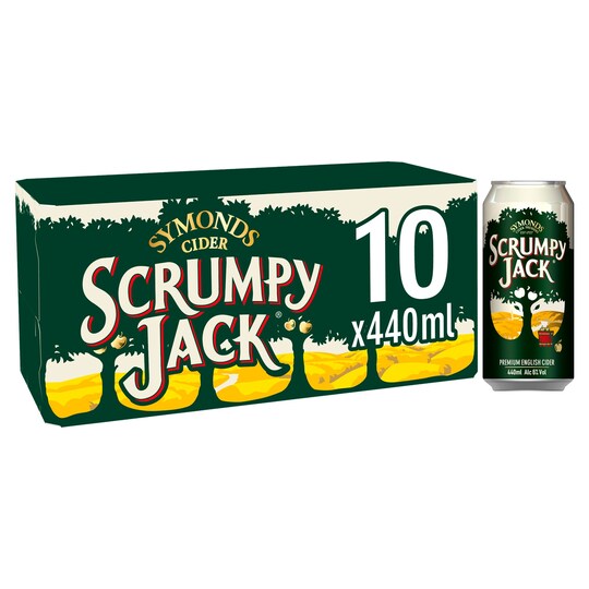 SCRUMPY JACK APPLE CIDER 10X440ML CAN Tesco Groceries