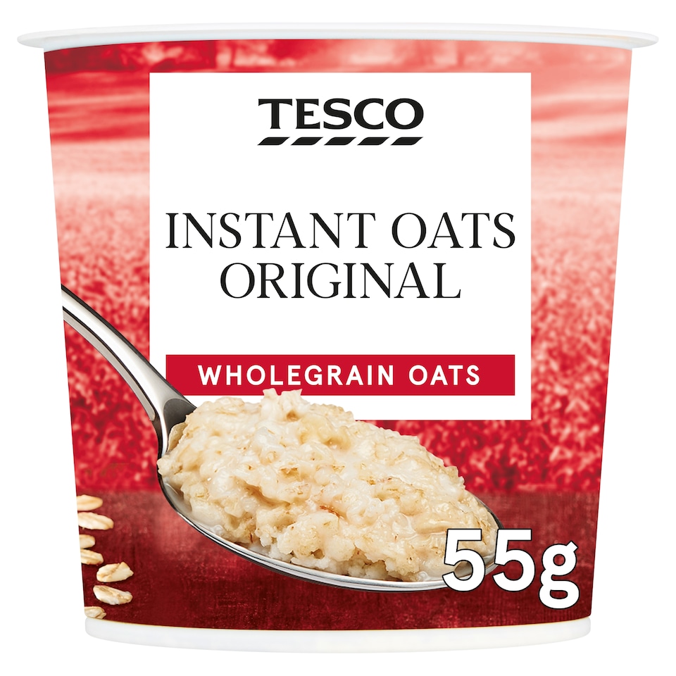 Tesco Instant Oats Original Porridge 55G