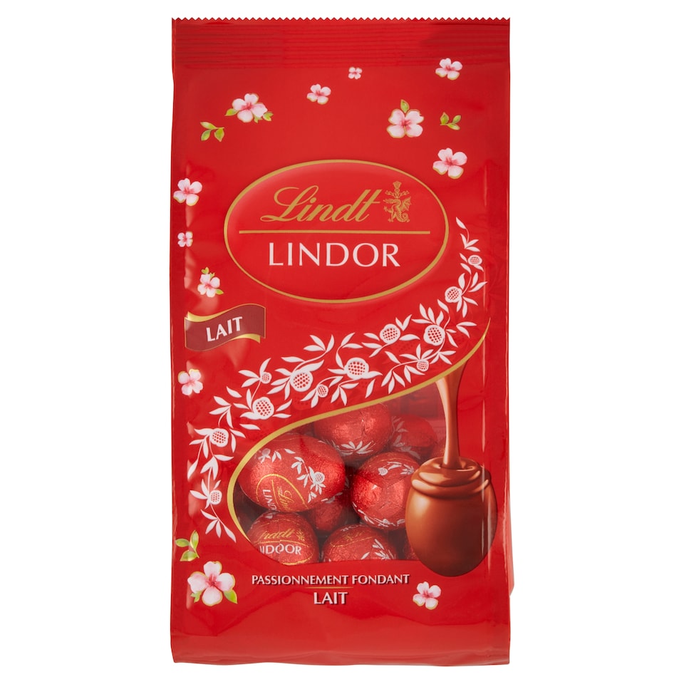 Lindt Lindor tejcsokoládé lágyan olvadó töltelékkel 180 g