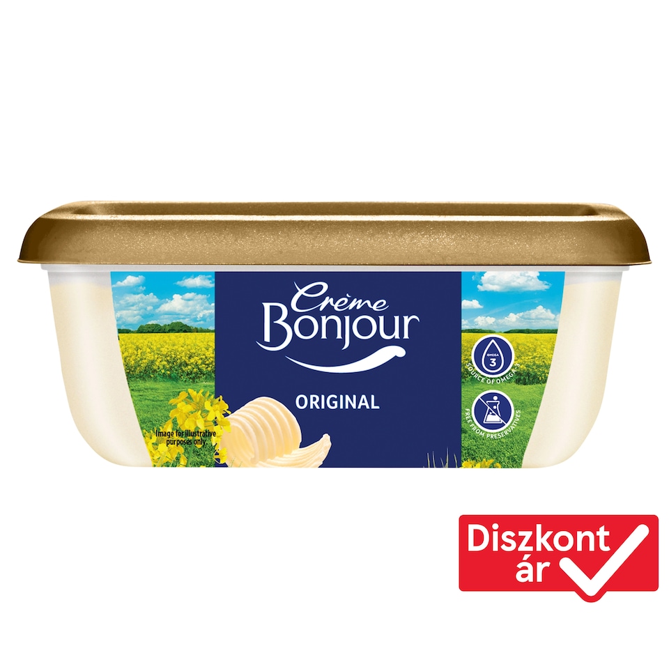 Créme Bonjour Original 70% zsírtartalmú kenhető keverék 225 g  1. kép