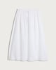 image 4 of F&F Pure Cotton Broderie Cut Out Midi Co-ord Skirt in White