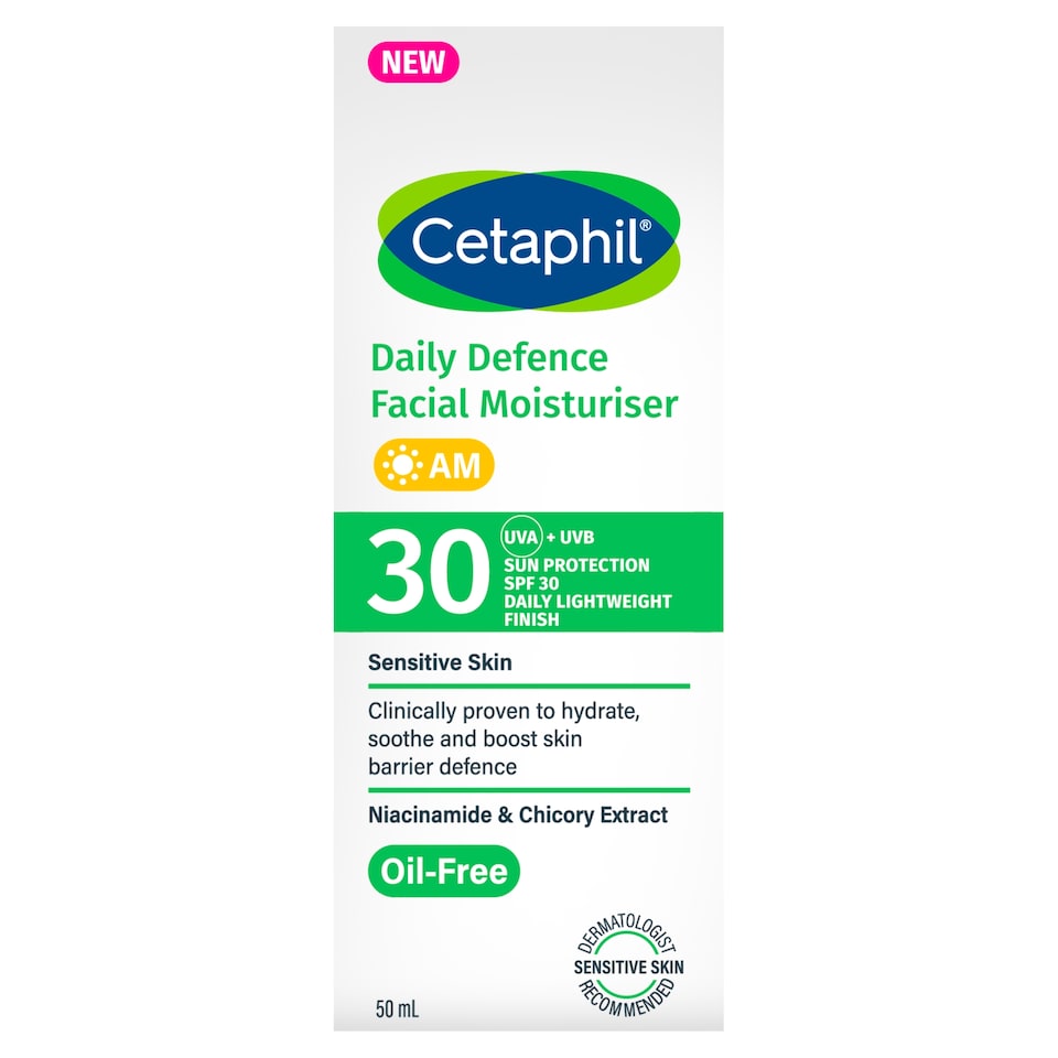 image 1 of Cetaphil Daily Defence Facial Moisturiser SPF30 50ml